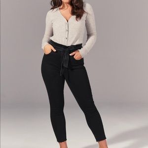 Abercrombie & Fitch Paperbag jeans